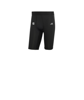 adidas Techfit Aeroready Tight Short Schwarz