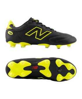 New Balance 442 Elite v3 FG Live Wire Schwarz - schwarz