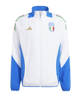 adidas Italien Präsentationsjacke EM 2024 Weiss - weiss