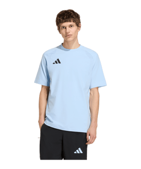 adidas Tiro Travel T-shirt Blauw - blauw