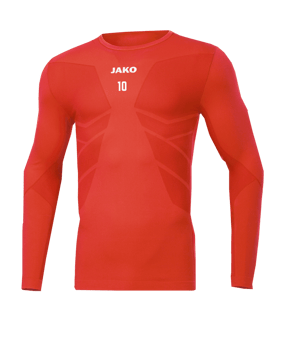 JAKO Comfort 2.0 langarm Orange F18