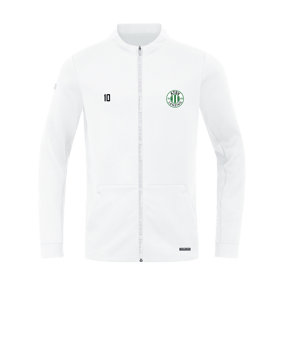 JAKO Pro Casual Jacke Weiss F000