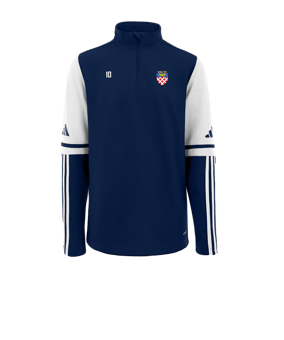 adidas Squadra 25 HalfZip Sweatshirt Bleu 