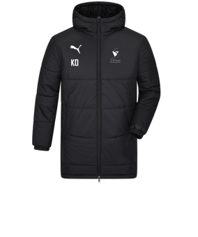 PUMA Bench Jacke Schwarz Weiss F03
