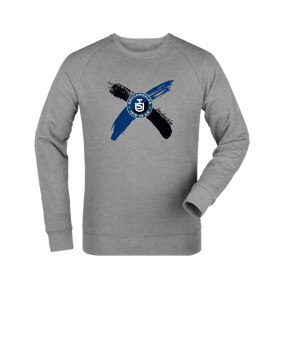 Merch Roller Sweatshirt Heather Grey | #cross