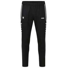 JAKO Allround Trainingshose Damen Schwarz F800
