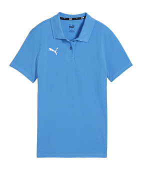 PUMA teamGOAL Casuals Poloshirt Damen Blau F02 - blau