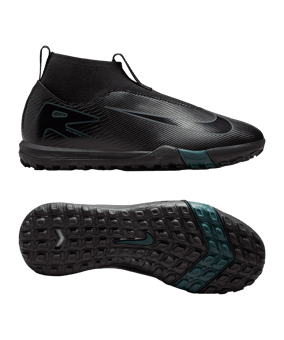 Nike Jr Air Zoom Mercurial Superfly X Academy TF Shadow Kids Schwarz F002 - schwarz