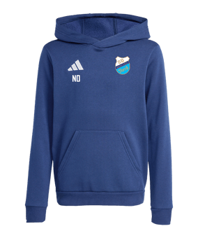 adidas Entrada 26 Hoody Kids Blau