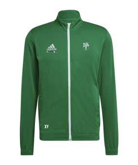adidas Entrada 22 TK Trainingsjacke Grün Weiss