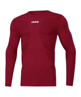 JAKO Comfort 2.0 langarm Rot F13 - rot
