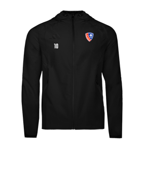 adidas Tiro Travel Windjacke Schwarz
