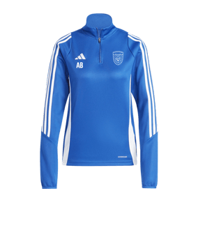 adidas Tiro 24 Trainingstop Damen Blau Weiss