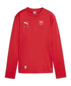 PUMA teamGOAL Training Sweatshirt Damen Rot F01