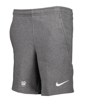 Nike Park 20 Fleece Short Kids Grau Weiss F071