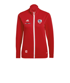 adidas Entrada 22 TK Trainingsjacke Damen Rot