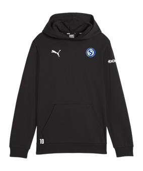 PUMA teamGOAL Casuals Hoody Kids Schwarz F03