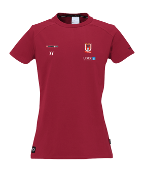 uhlsport ID T-Shirt Damen Rot F64