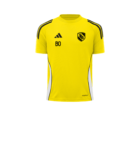 adidas Tiro 24 Trikot Kids Gelb Weiss