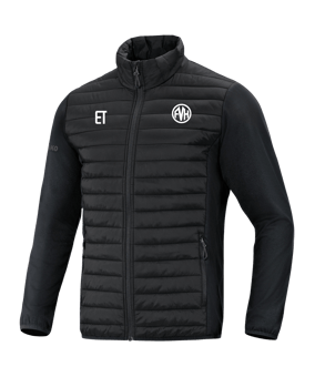 JAKO Hybrid Corparate Jacke Schwarz F800