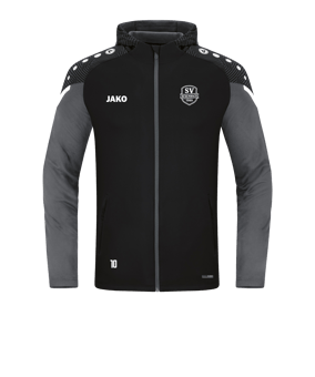 JAKO Performance Kapuzenjacke Damen Schwarz F804