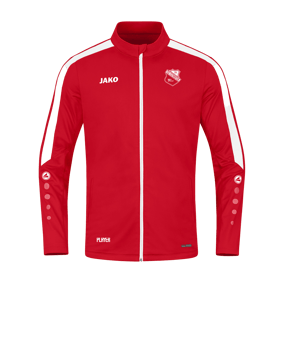 JAKO Power Polyesterjacke Rot Weiss F100