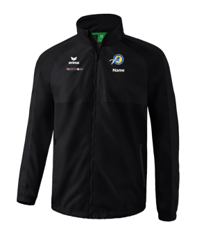 Erima Team Allwetterjacke Schwarz