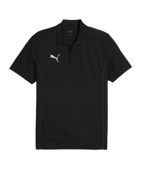 PUMA teamFINAL Casuals Poloshirt Schwarz F03 - schwarz