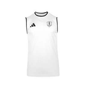 adidas Entrada 26 Sleeveless Trikot Weiß