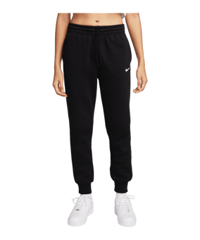 Nike Phoenix Fleece Tall Jogginghose Damen Schwarz F010 - zwart