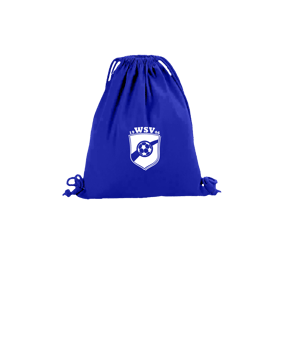 Merch Organic Premium Cotton Gymsack Bright Royal | #fussball
