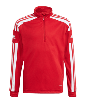 adidas Squadra 21 Trainingstop Kids Rot Weiss - rot