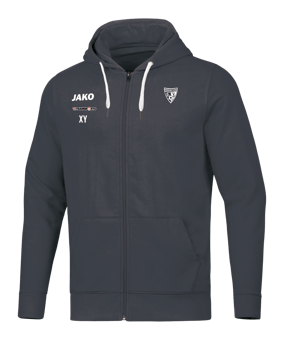 JAKO Base Kapuzenjacke Grau F21