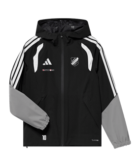 adidas Tiro 26 Regenjacke Kids Schwarz
