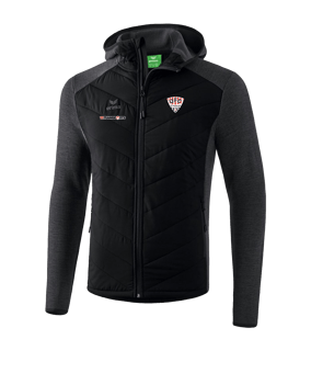 Erima Steppjacke Kids Schwarz
