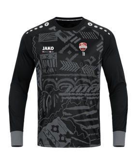 JAKO Tropicana Torwarttrikot Schwarz Grau F801