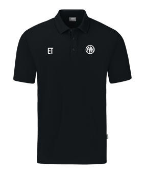 JAKO Organic Stretch Polo Shirt Schwarz F800