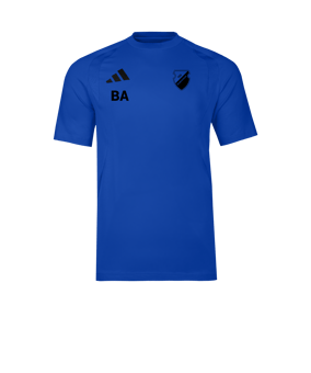 adidas Tiro Travel T-Shirt Blau