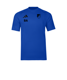 adidas Tiro Travel T-Shirt Blau