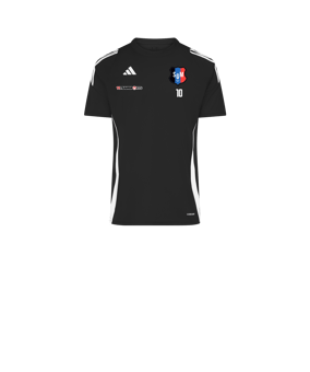 adidas Tiro 24 Trikot Kids Schwarz Weiss