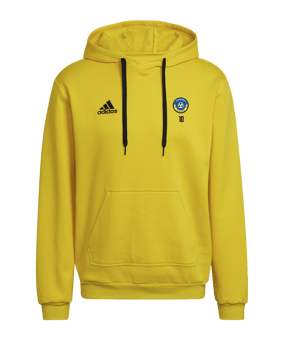 Sweat à capuche adidas Entrada 22 jaune 