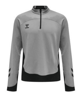 Hummel hmlLEAD HalfZip Sweatshirt Grau F2006 - grau