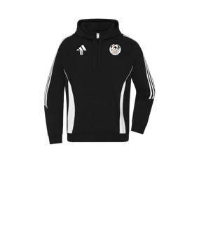 Sweat à capuche enfant adidas Tiro 24 noir blanc 