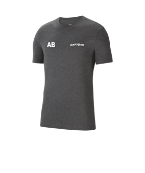 Nike Park 20 T-Shirt Grau Weiss F071