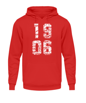 TSV Schopfloch Hoody 1906 Block W Rot - rot