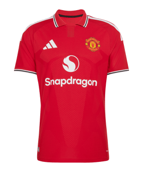 adidas Manchester United Authentic Trikot Home 2026/2027 Rot - rot