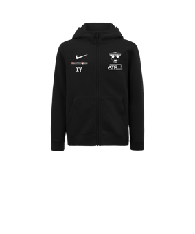 Nike Park 20 Fleece Kapuzenjacke Kids Schwarz F010