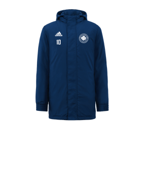 adidas Entrada 22 Stadium Jacke Kids Blau