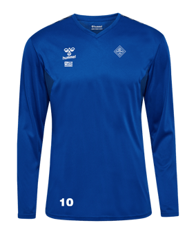 Hummel hmlAUTHENTIC PL langarm Trikot Blau F7045
