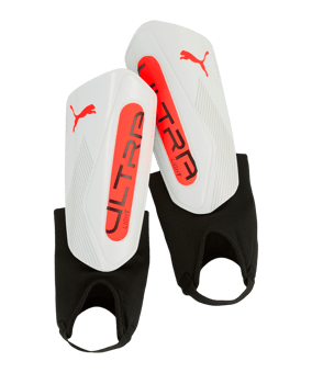 PUMA Ultra Light Ankle Schienbeinschoner Unlimited Weiss F01 - weiss